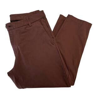 Lululemon Commission Dress Pant, Brown, Men’s 36, Hemmed 26.5” Inseam